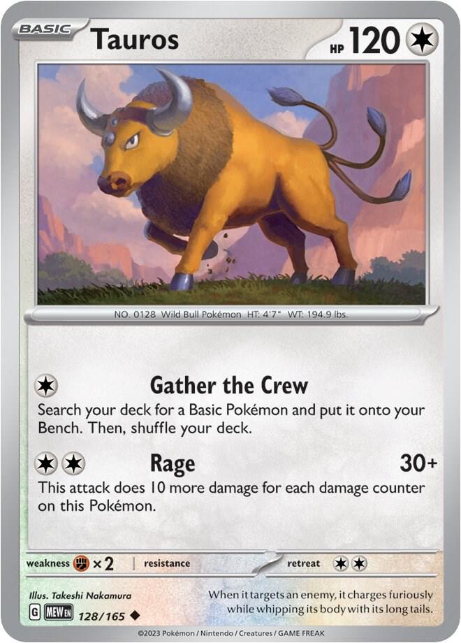 Tauros - SV: Scarlet & Violet 151