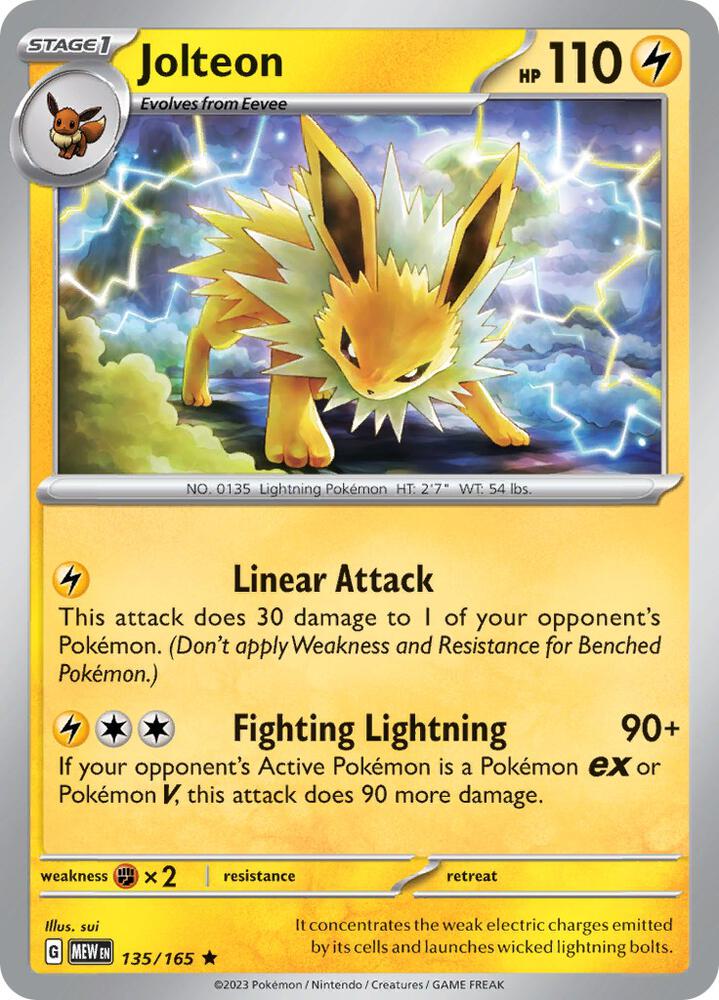Jolteon - SV: Scarlet & Violet 151