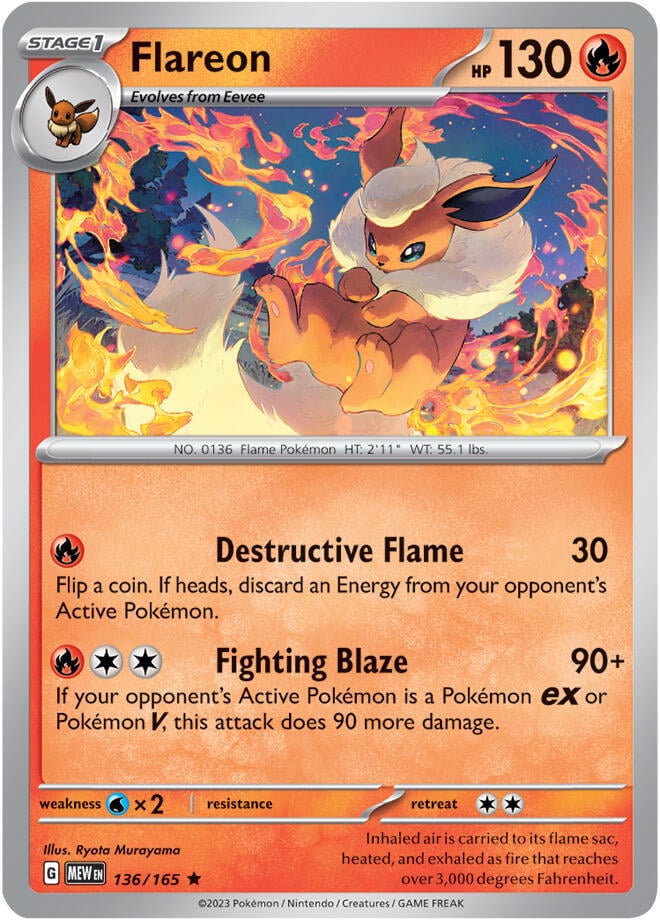 Flareon - SV: Scarlet & Violet 151