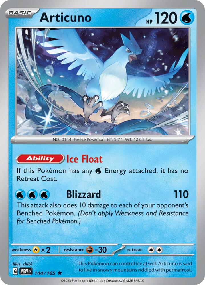Articuno - SV: Scarlet & Violet 151