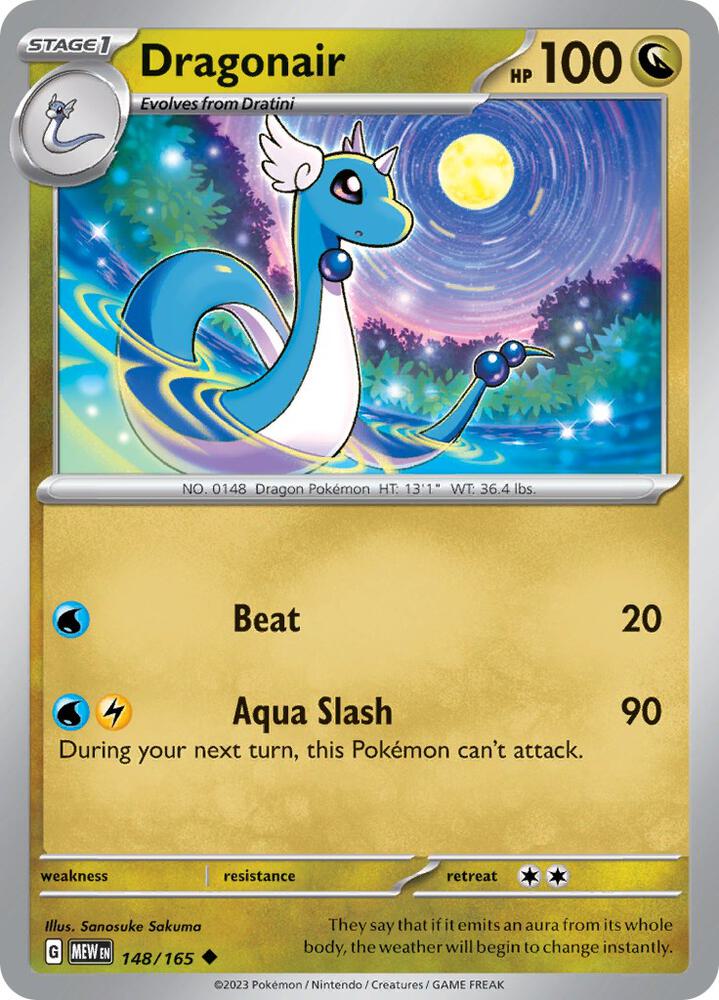 Dragonair - 148/165 - SV: Scarlet & Violet 151