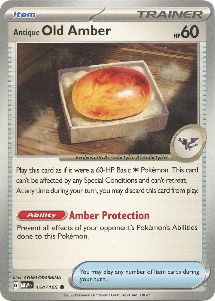 Antique Old Amber - SV: Scarlet & Violet 151