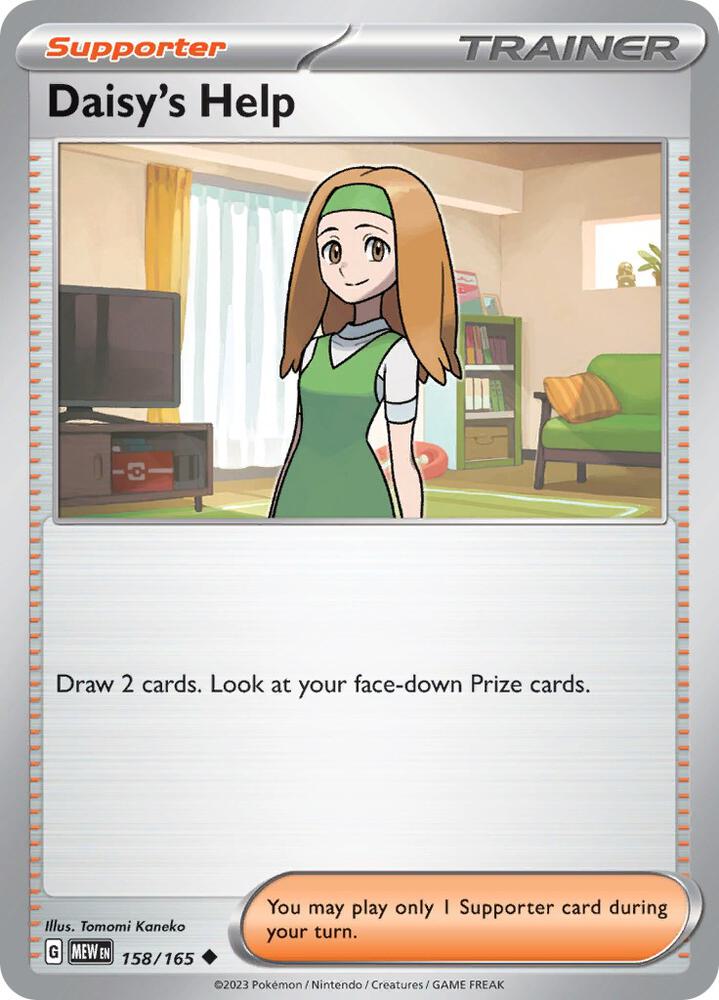 Daisy's Help - 158/165 - SV: Scarlet & Violet 151