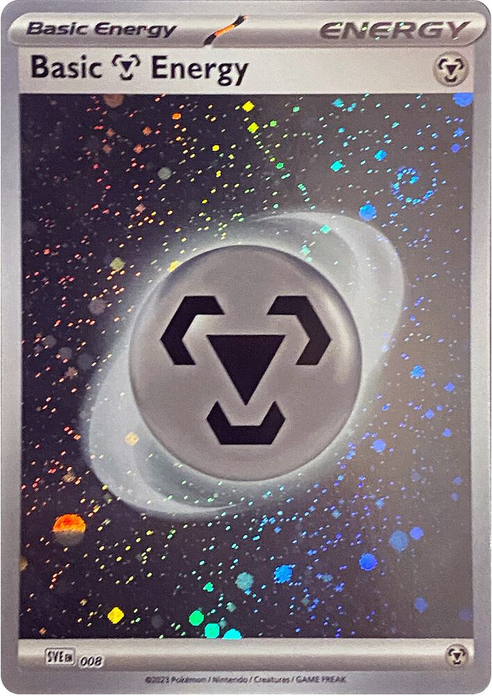 Basic Metal Energy (Cosmos Holo) - SVE: Scarlet & Violet Energies