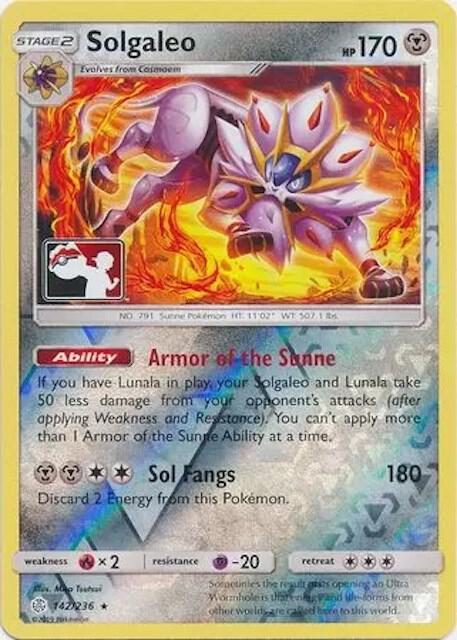 Solgaleo - League & Championship Cards