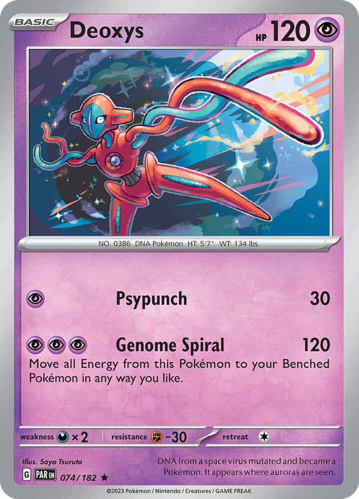 Deoxys - SV04: Paradox Rift