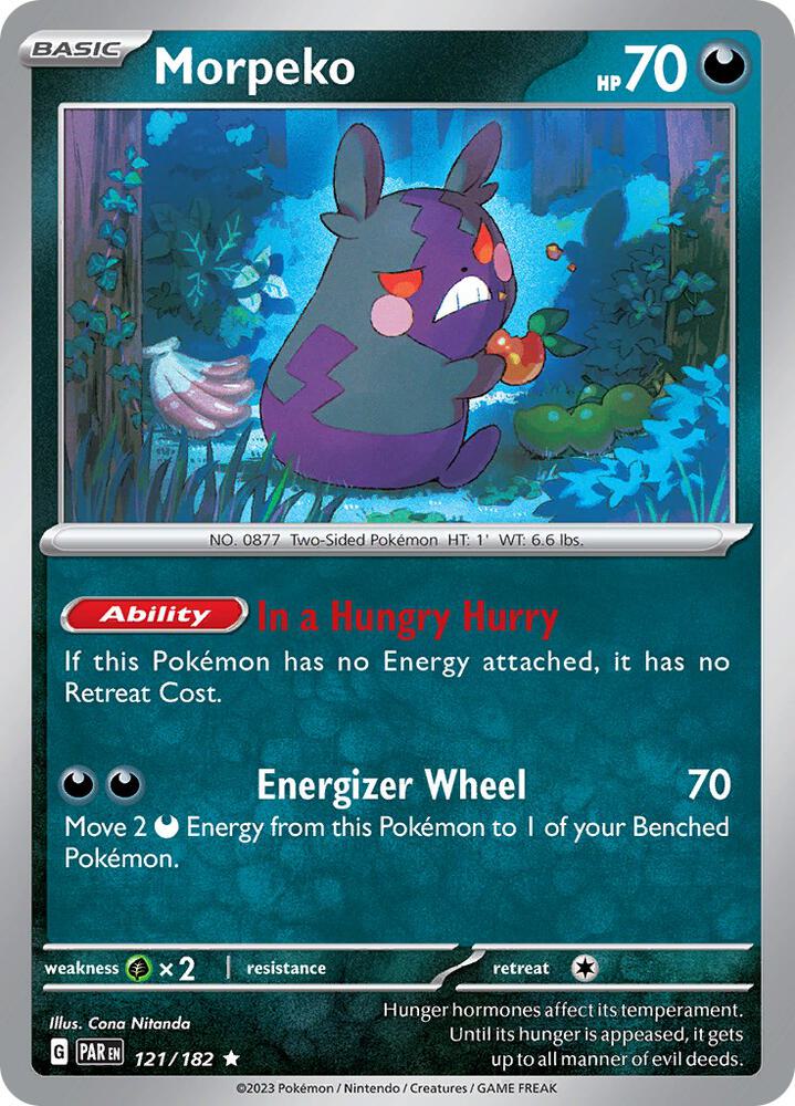 Morpeko - 121/182 - SV04: Paradox Rift