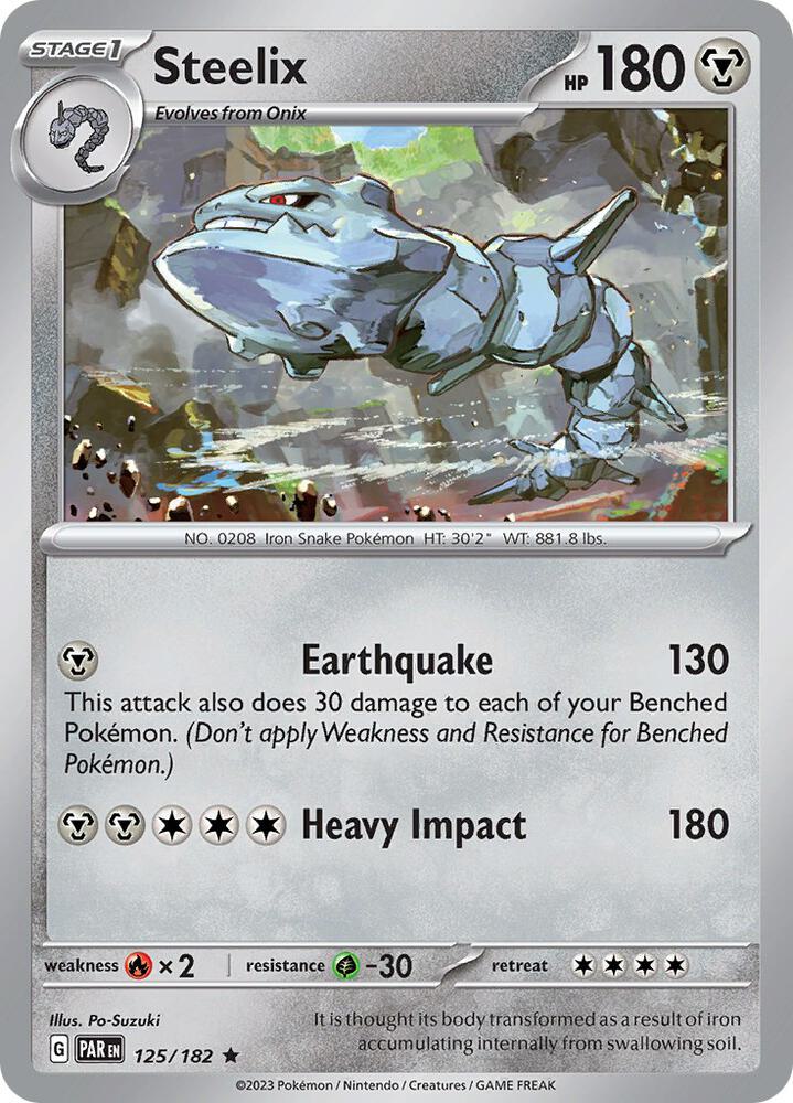 Steelix - 125/182 - SV04: Paradox Rift