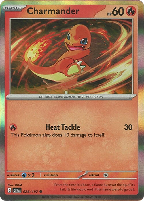 Charmander - 026/197 - Miscellaneous Cards & Products
