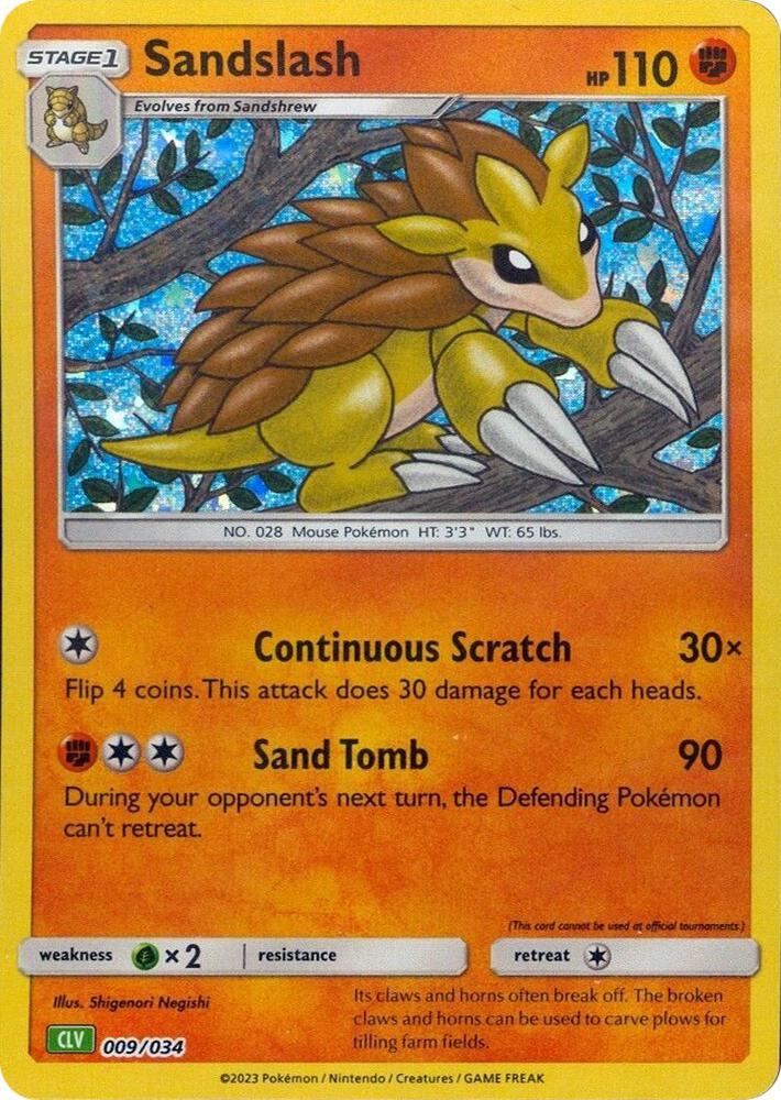 Sandslash - Trading Card Game Classic