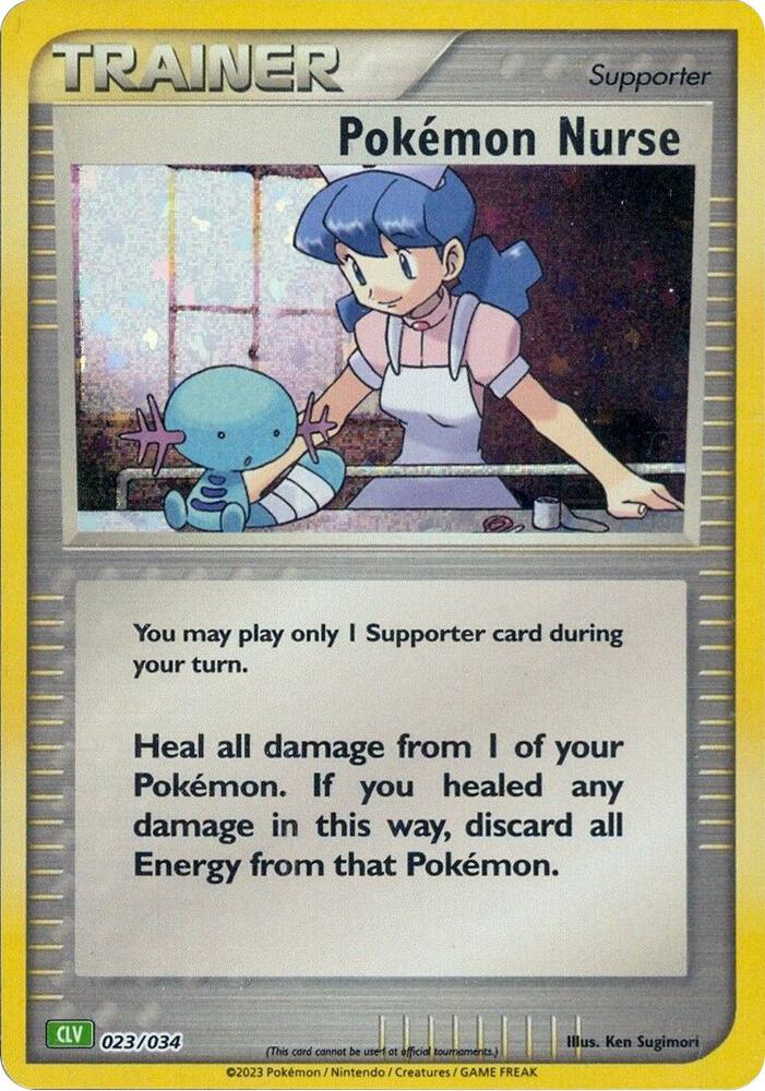 Pokemon Nurse - Trading Card Game Classic
