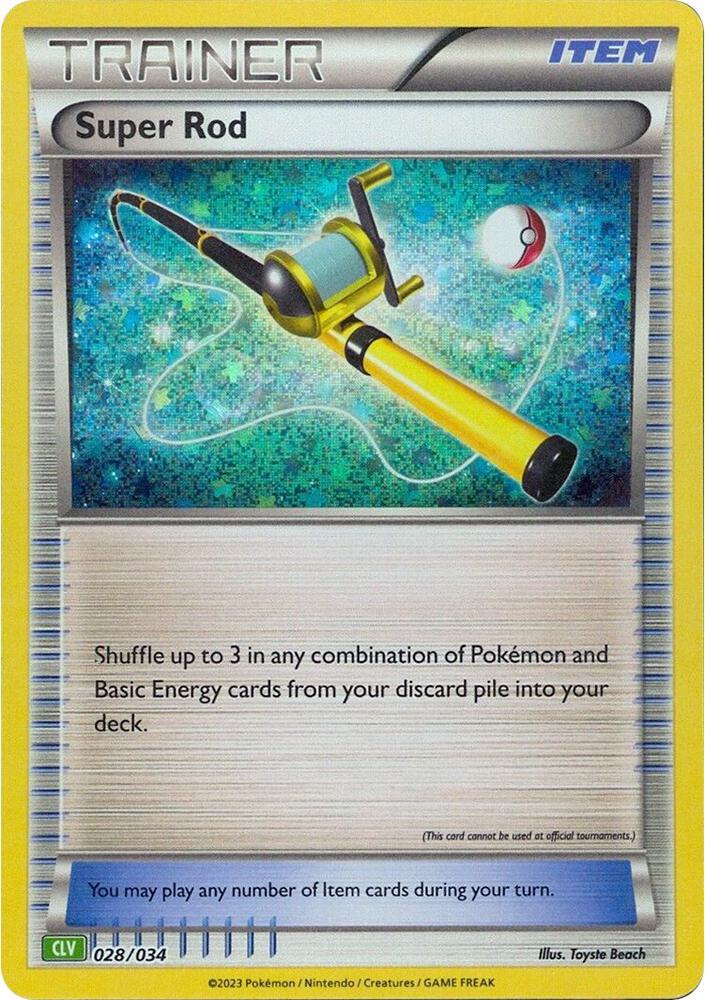 Super Rod (CLV) - Trading Card Game Classic