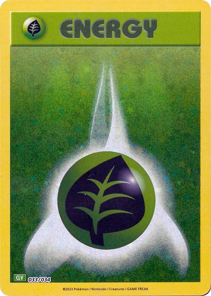 Basic Grass Energy - Trading Card Game Classic