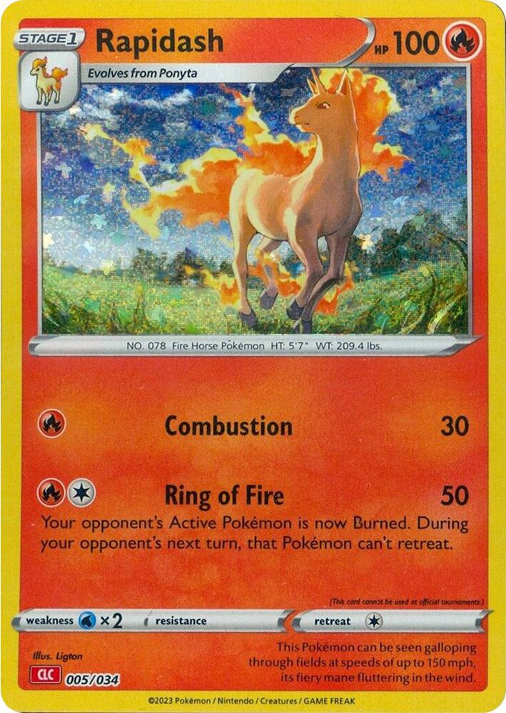Rapidash - Trading Card Game Classic