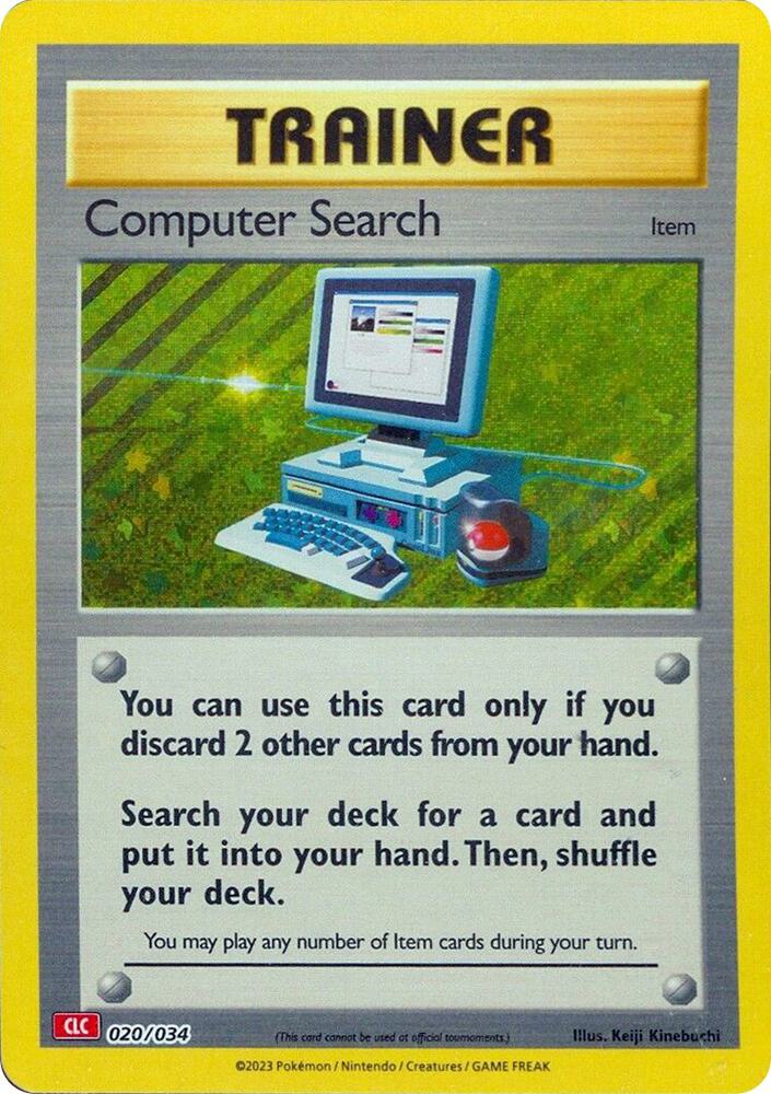 Computer Search (CLC) - Trading Card Game Classic