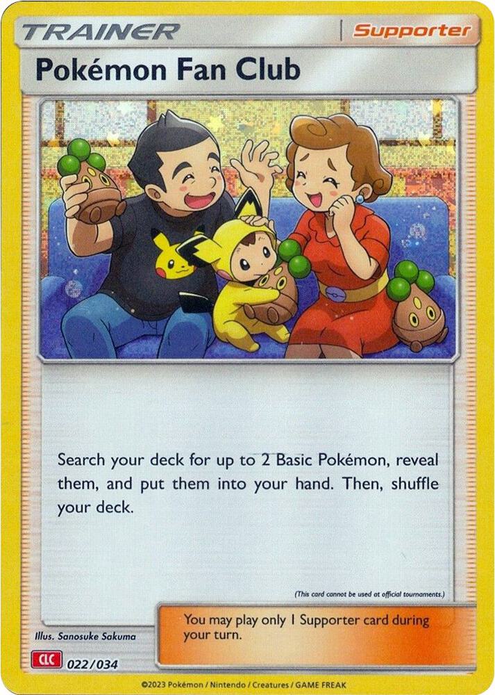 Pokemon Fan Club (CLC) - Trading Card Game Classic