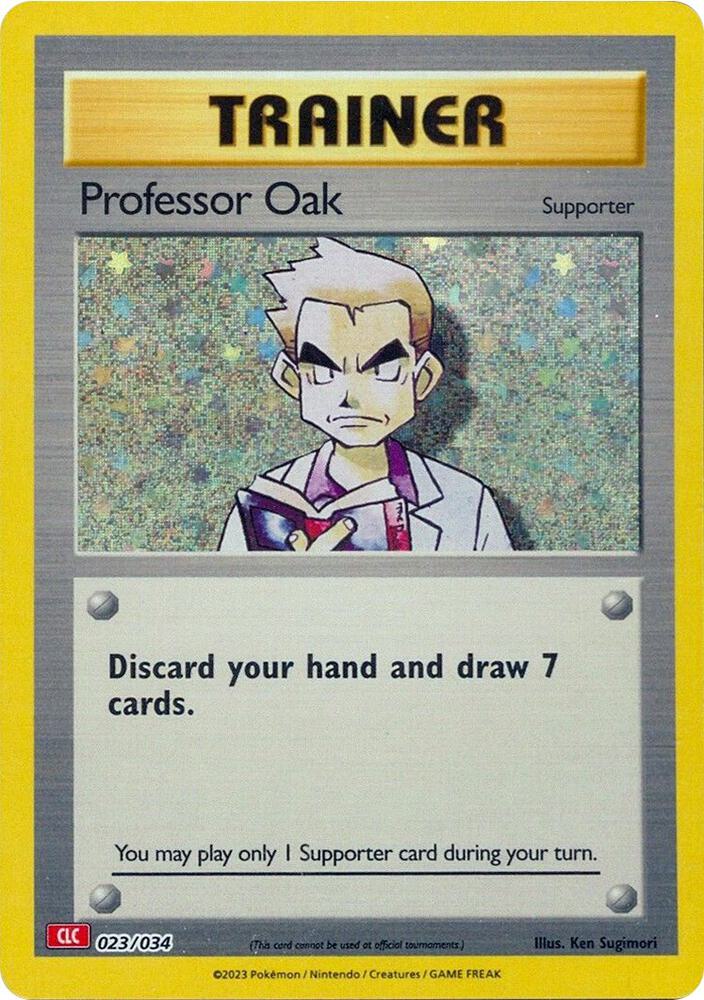 Professor Oak (CLC) - Trading Card Game Classic