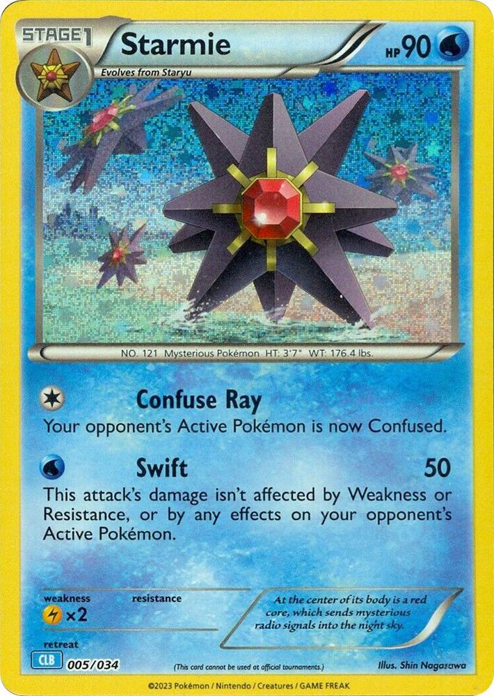 Starmie - Trading Card Game Classic
