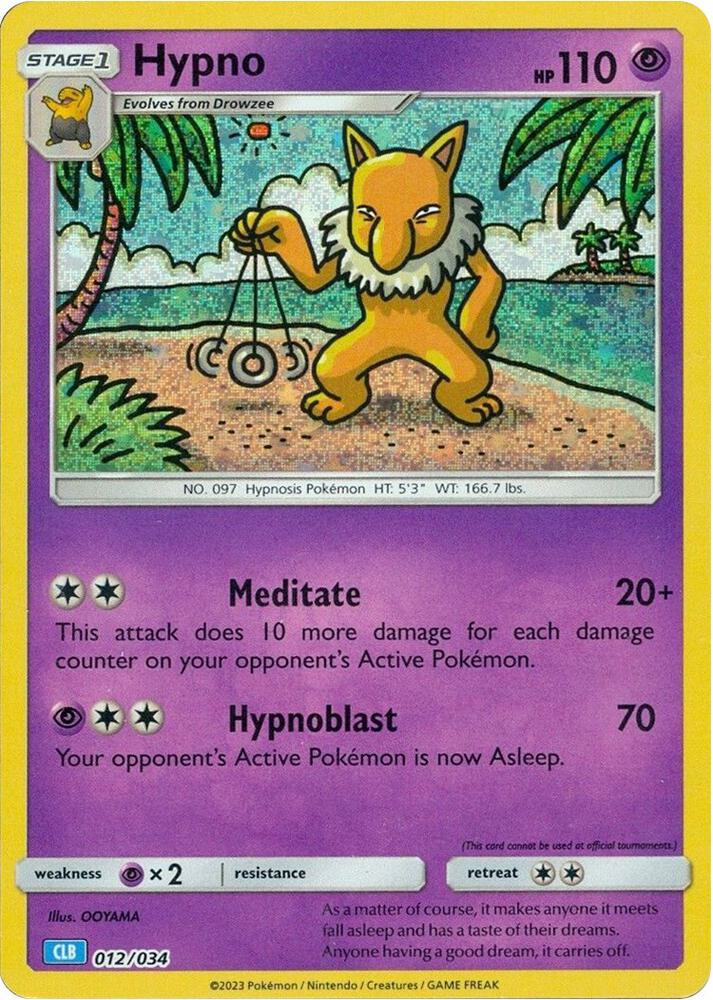 Hypno - Trading Card Game Classic
