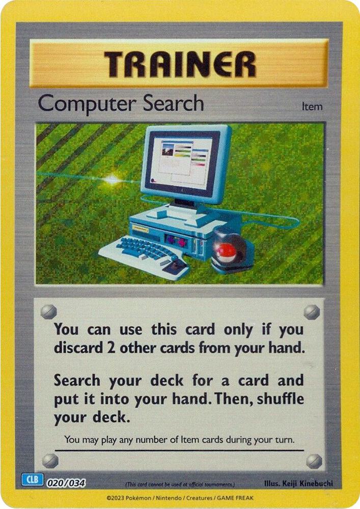 Computer Search (CLB) - Trading Card Game Classic