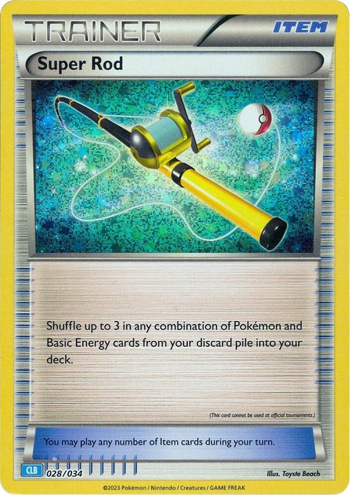Super Rod (CLB) - Trading Card Game Classic