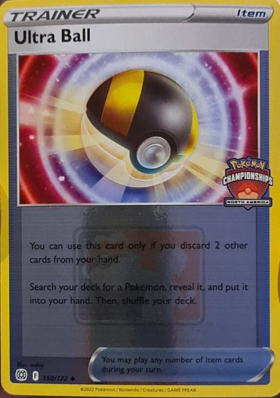 Ultra Ball - 150/172 (North America Championships) - League & Championship Cards