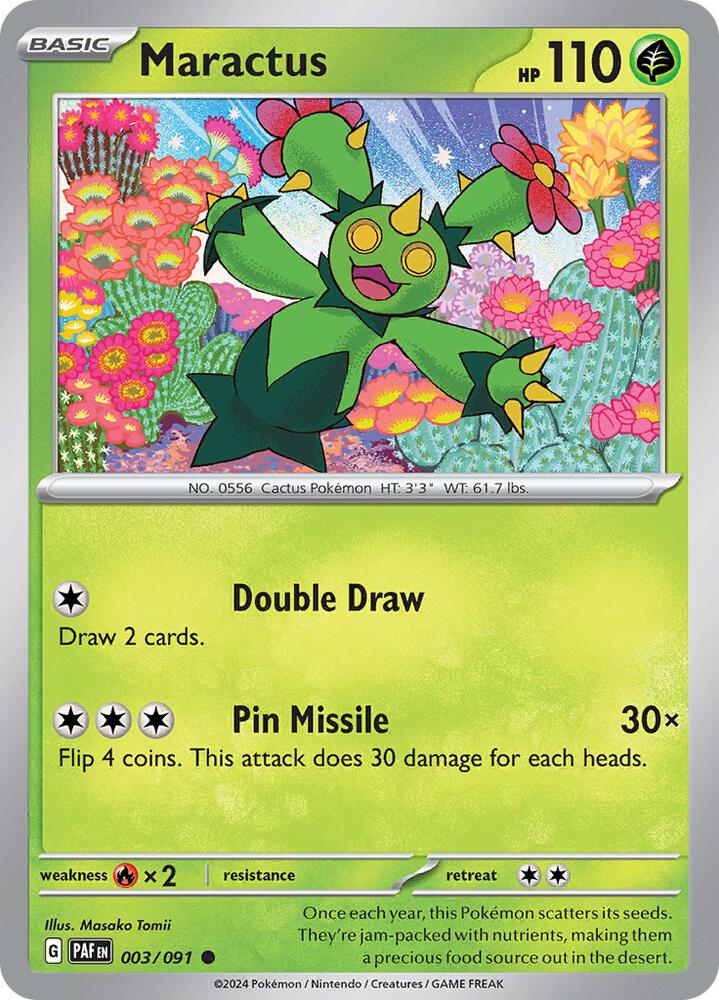 Maractus - SV: Paldean Fates