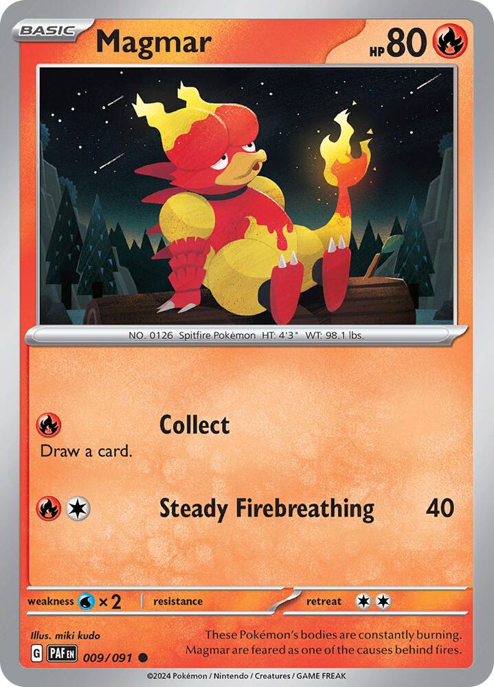 Magmar - SV: Paldean Fates