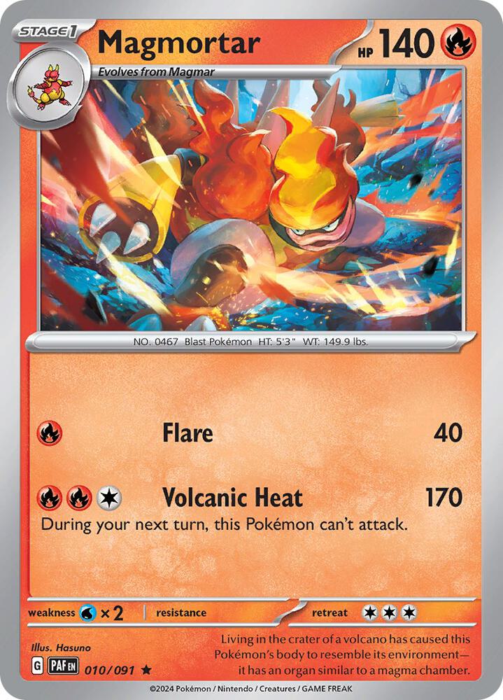 Magmortar - SV: Paldean Fates