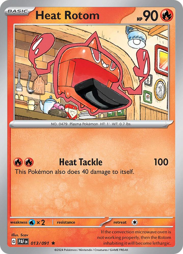 Heat Rotom - SV: Paldean Fates