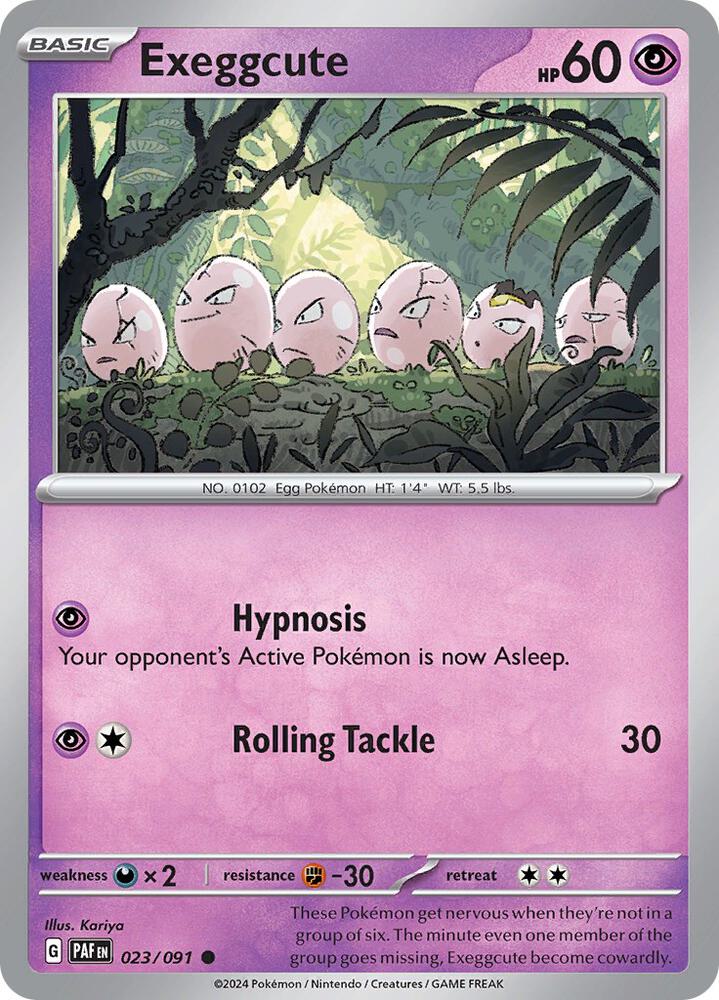 Exeggcute - SV: Paldean Fates