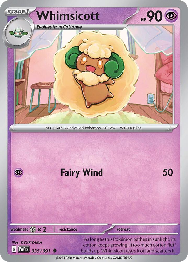 Whimsicott - SV: Paldean Fates