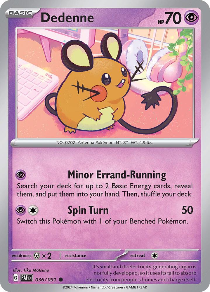 Dedenne - SV: Paldean Fates