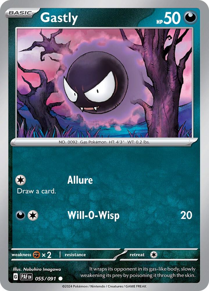 Gastly - SV: Paldean Fates