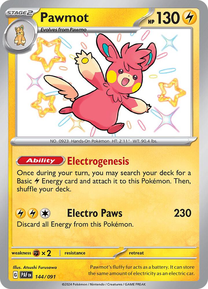Pawmot - SV: Paldean Fates