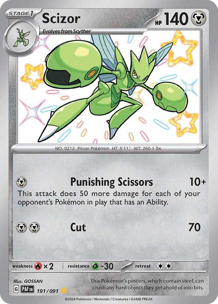 Scizor - SV: Paldean Fates