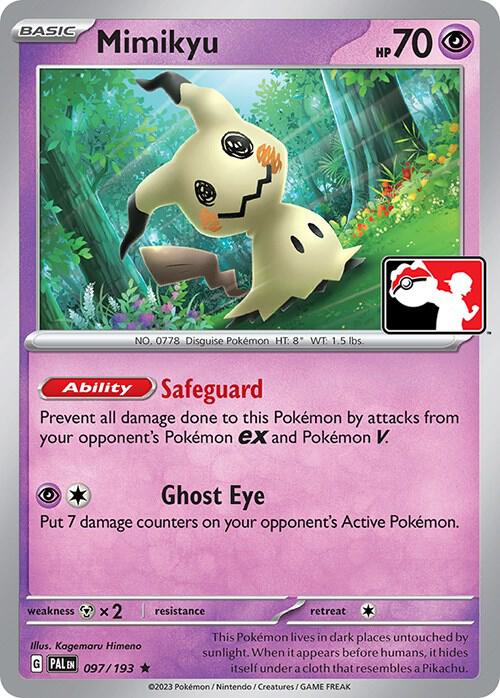 Mimikyu - 097/193 - Prize Pack Series Cards