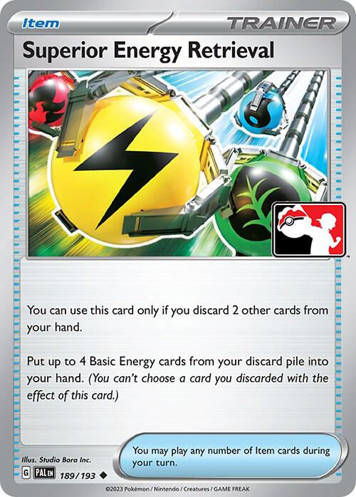 Superior Energy Retrieval - 189/193 - Prize Pack Series Cards