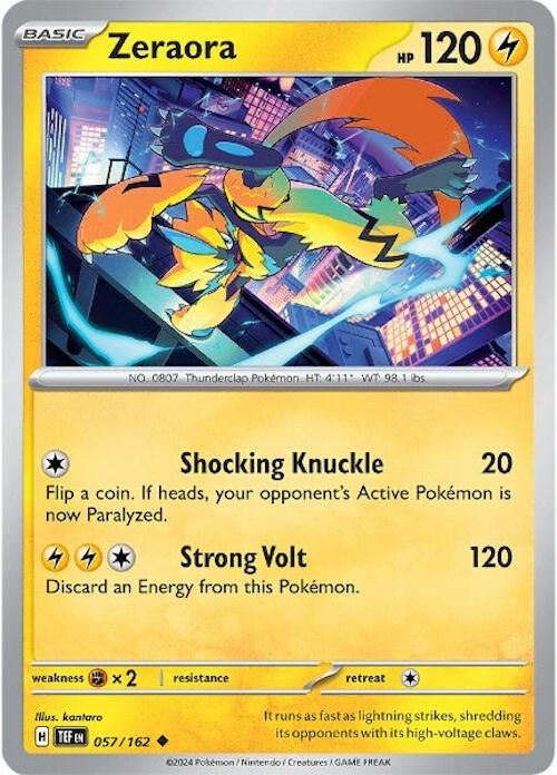 Zeraora - SV05: Temporal Forces