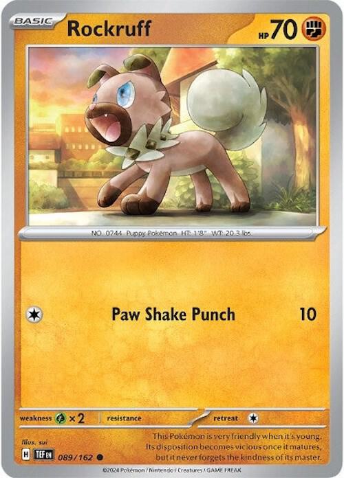 Rockruff - SV05: Temporal Forces