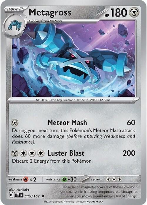 Metagross - 115/162 - SV05: Temporal Forces