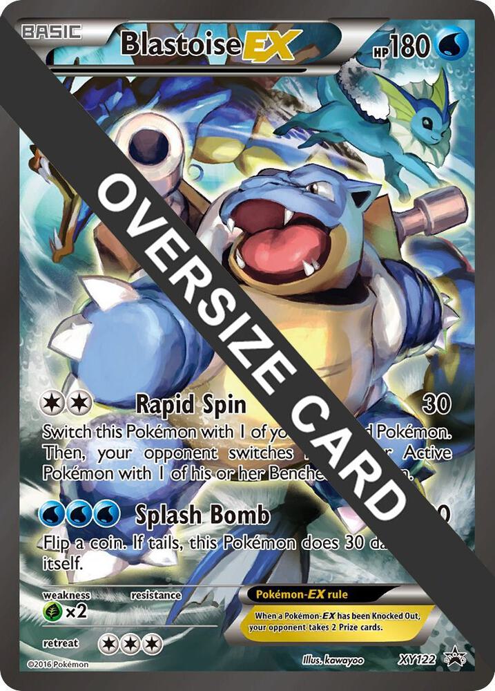 Blastoise EX - XY122 - Jumbo Cards
