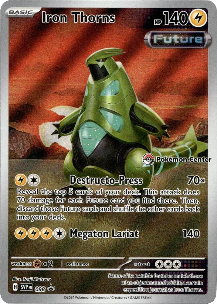 Iron Thorns (Pokemon Center)
