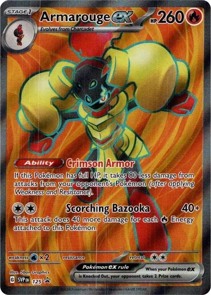 Armarouge ex - 125 - SV: Scarlet & Violet Promo Cards