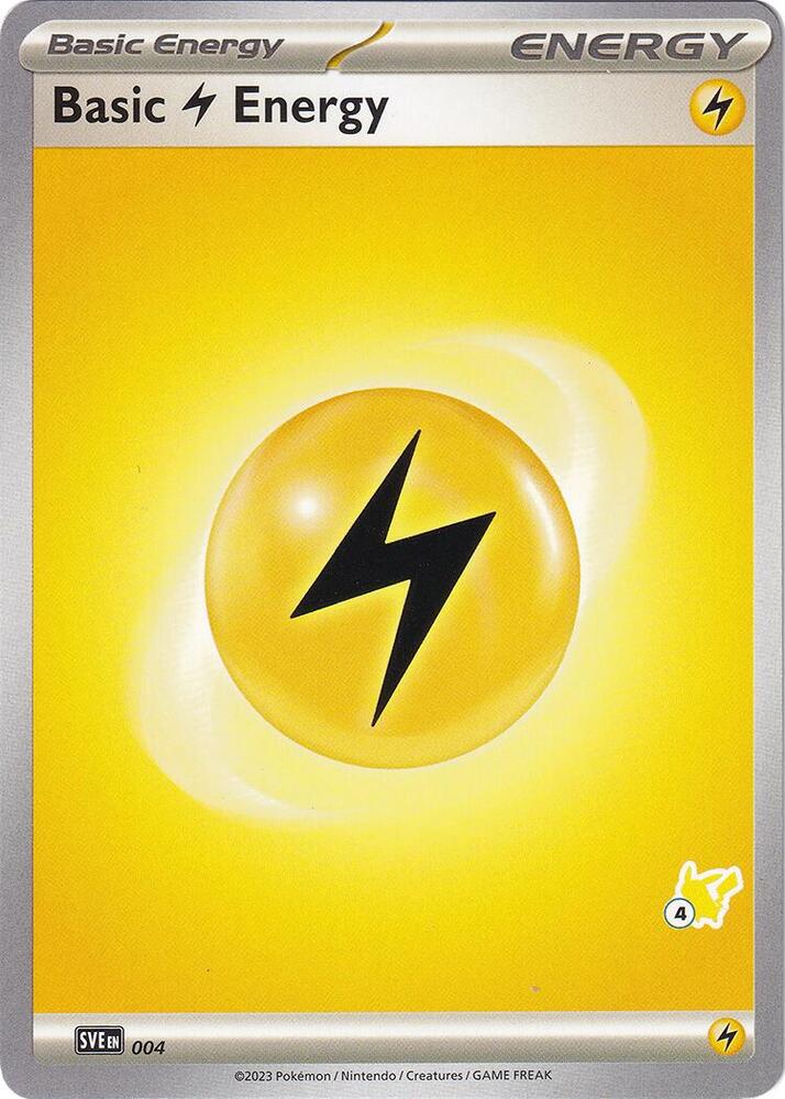 Basic Lightning Energy - Pikachu 4 - Battle Academy 2024