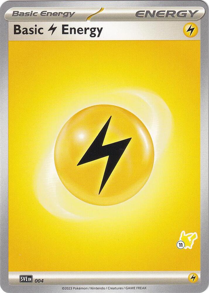 Basic Lightning Energy - Pikachu 11 - Battle Academy 2024