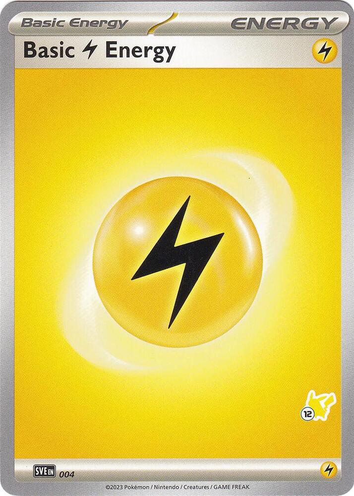 Basic Lightning Energy - Pikachu 12 - Battle Academy 2024