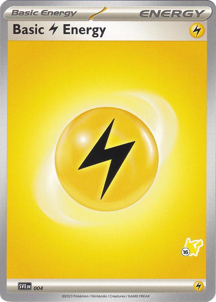 Basic Lightning Energy - Pikachu 16 - Battle Academy 2024