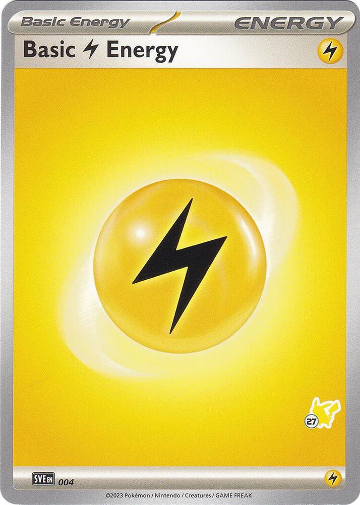 Basic Lightning Energy - Pikachu 27 - Battle Academy 2024