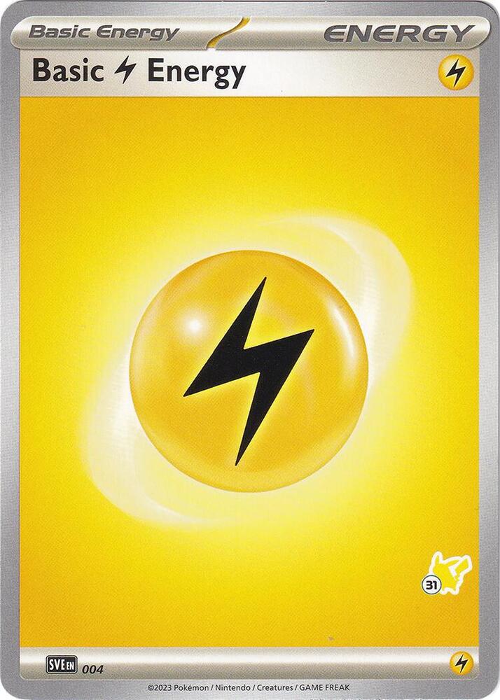 Basic Lightning Energy - Pikachu 31 - Battle Academy 2024